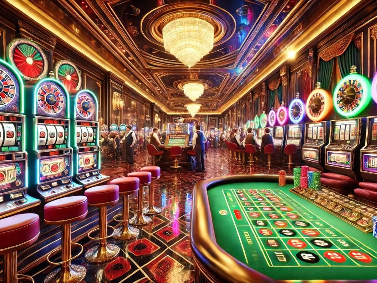 Tampilan visual permainan slot mobile dengan reel dan simbol bonus